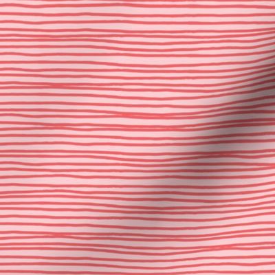 watermelon hand drawn stripe