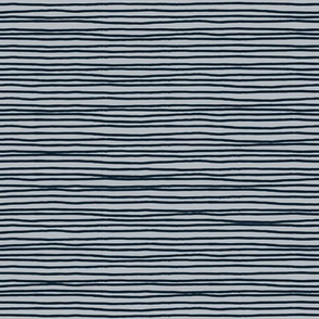 midnight blue hand drawn stripe