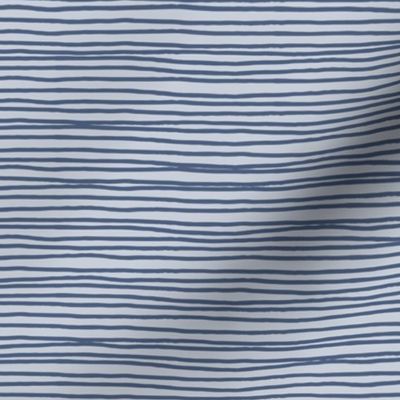 blue jean hand drawn stripe