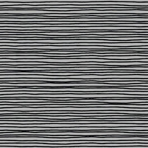 black hand drawn stripe