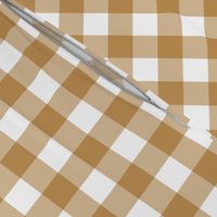 1” Gingham Check (squash)