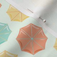 Beach Umbrellas // Retro Summer Collection // Mid Century Modern