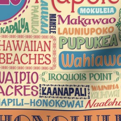 hawaii cities and towns - large