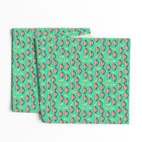 SMALL Happy Monkey fabric