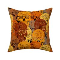 Sugar Skulls Autumn ,  Large