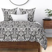 Vintage Damask Beauty  Large