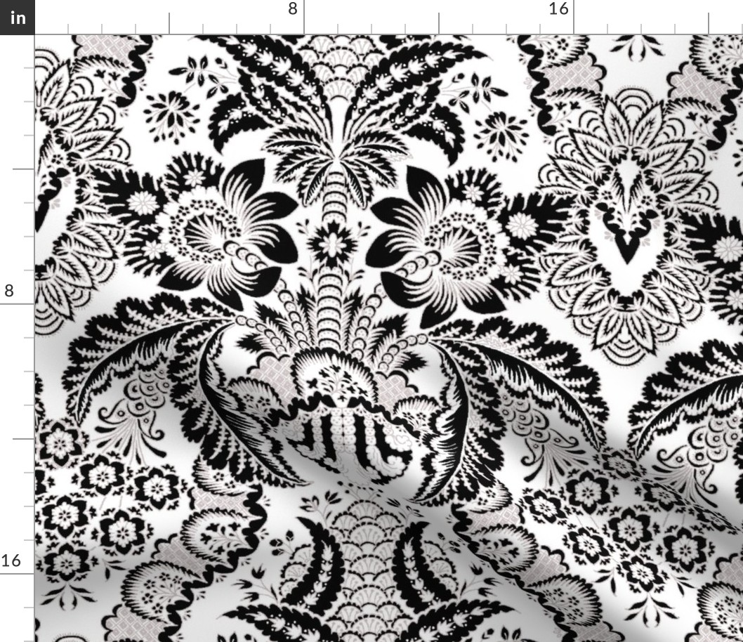 Vintage Damask Beauty  Large