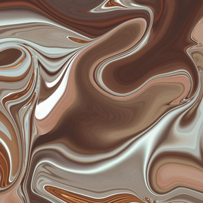 Retro swirl 05 - LARGE - Badlands