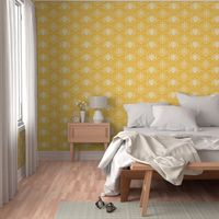 summer beach damask goldenrod yellow | large