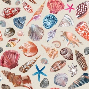 Seashell Treasures-Sand