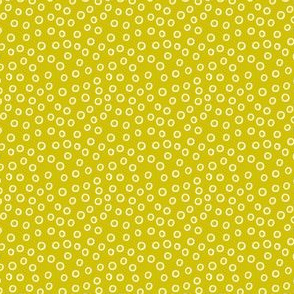 Circles on chartreuse