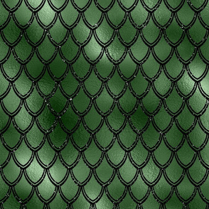 Green Snake Serpent Reptile Pattern