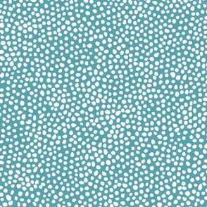 dots on blue