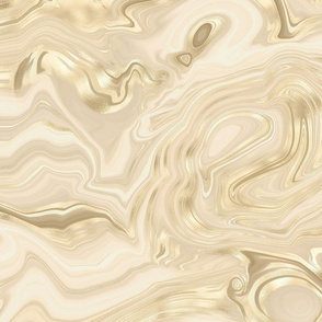 Champagne Light Brown Elegant Abstract Swirl Pattern