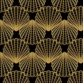 Sea Shell Symmetry // Black