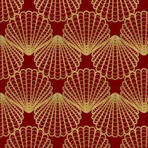 Sea Shell Symmetry // Red