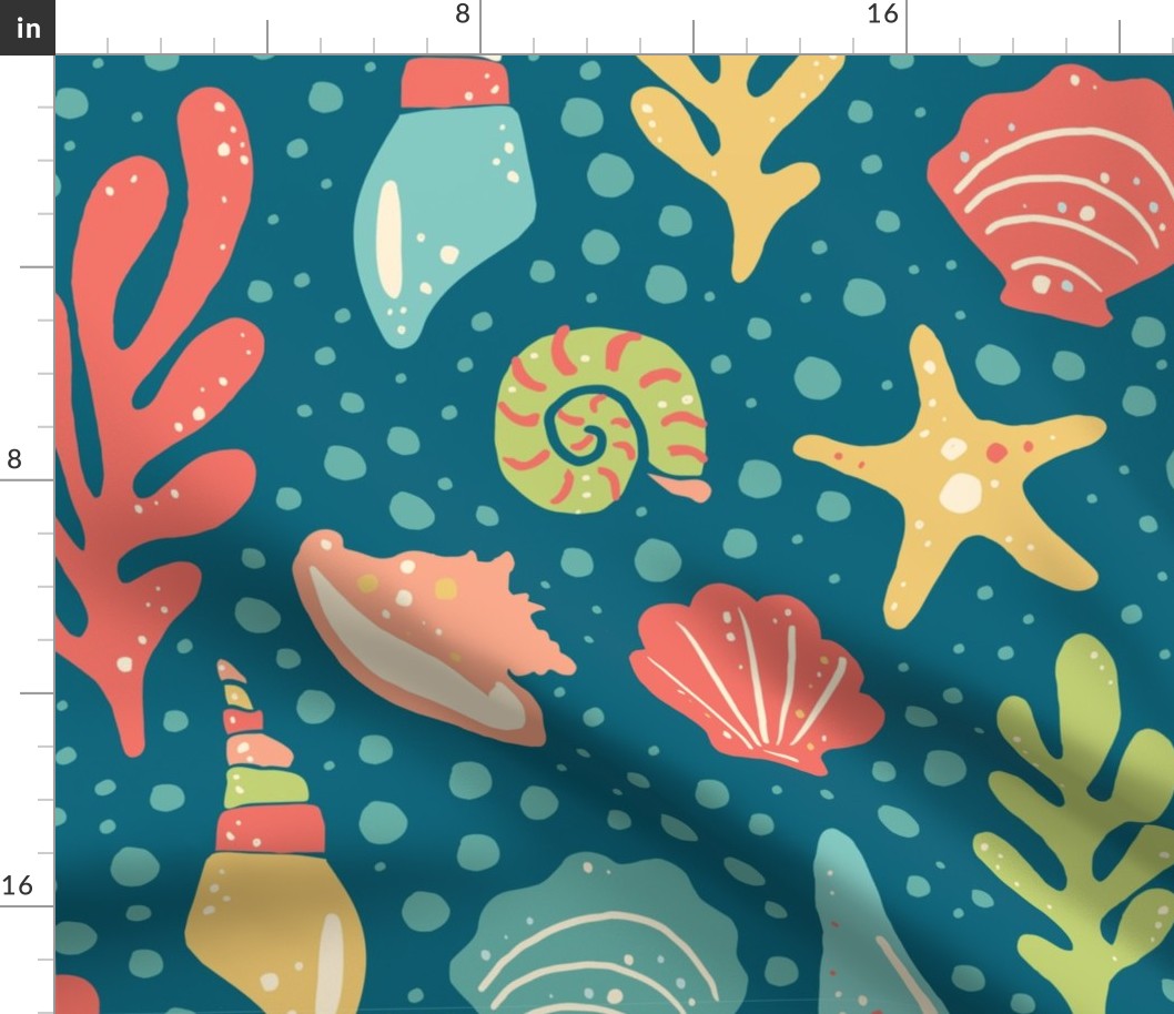 Sunny Seashells - (Medium)