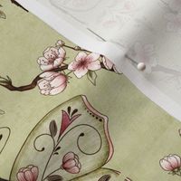 Bellanora spring damask pattern small