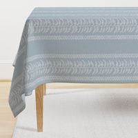 Palm Linen Stripe, Muted Ocean 