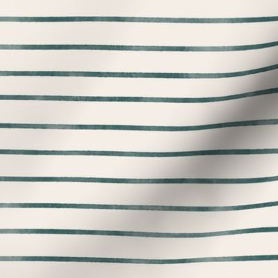 Watercolor, stripe, pin stripe, teal, greens
