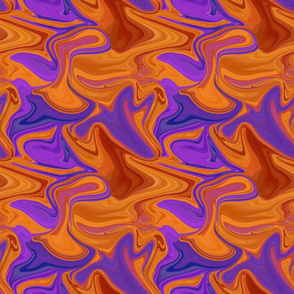 Retro swirl 02 - small - Lava lamp