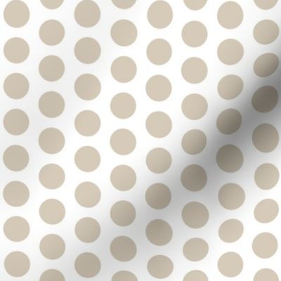 1" dots: linen