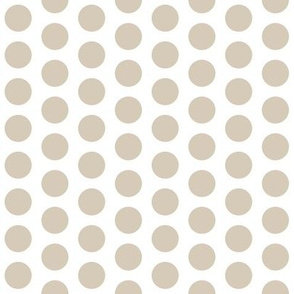1" dots: linen