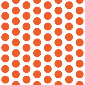 1" dots: papaya