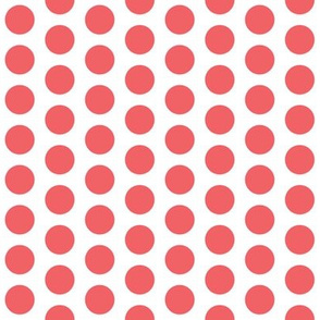 1" dots: watermelon