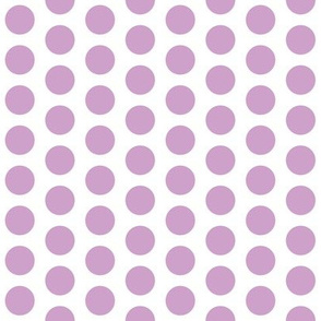 1" dots: lilac