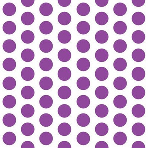 1" dots: purple
