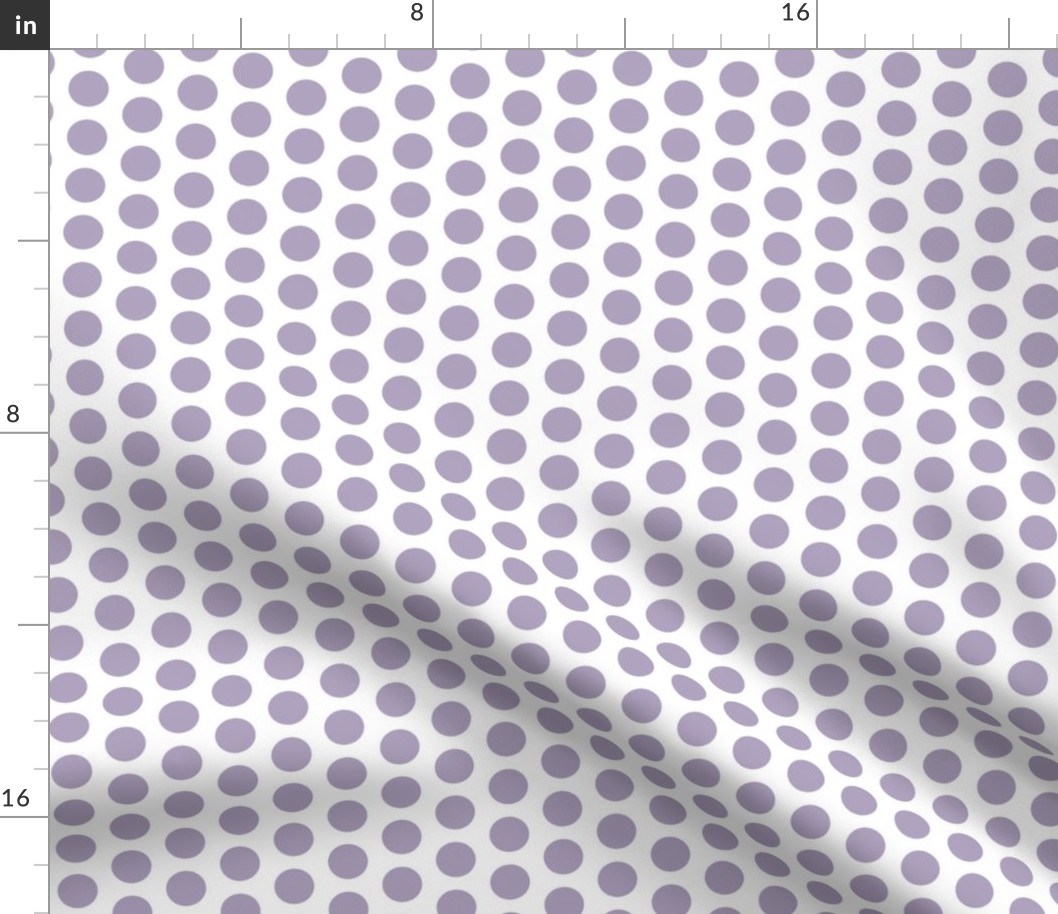 1" dots: lavender