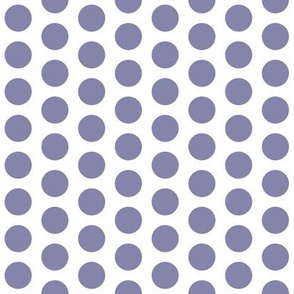 1" dots: periwinkle