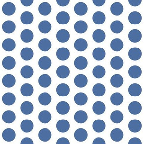 1" dots: blueberry