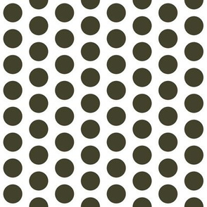 1" dots: olive