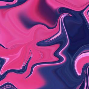 Bright swirl 06 - LARGE -  midnight magenta