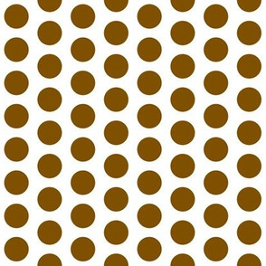 1" dots: copper