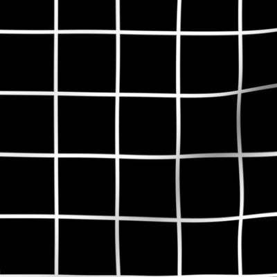 Grid Black And White Monochrome Gridlines Basics Geometric