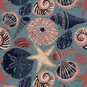 Seashells and Slate - Medium