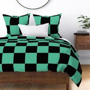 Black& green Checkered 