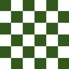 Forest Green Checkers