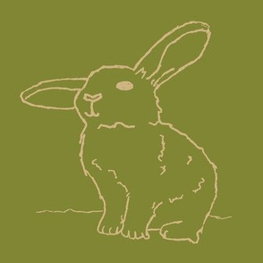 bunny - green