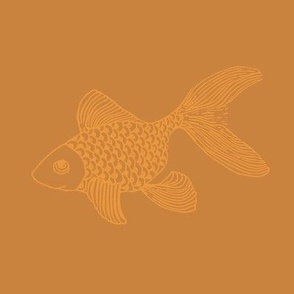 goldfish - orange