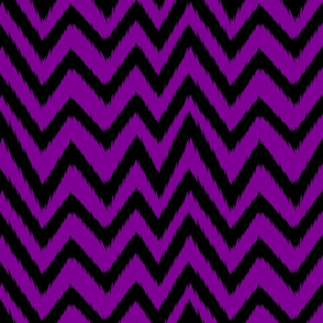 jagged chevron black and purple