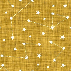 gold linen no. 1 constellations