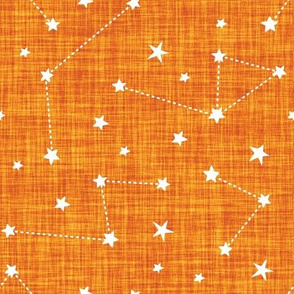 orange linen constellations