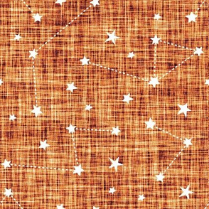 tangerine linen no. 2 constellations