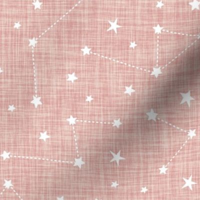 pink linen constellations