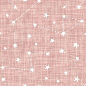 pink linen constellations