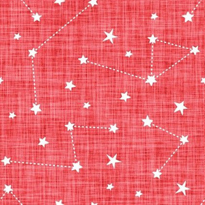 candy apple linen constellations